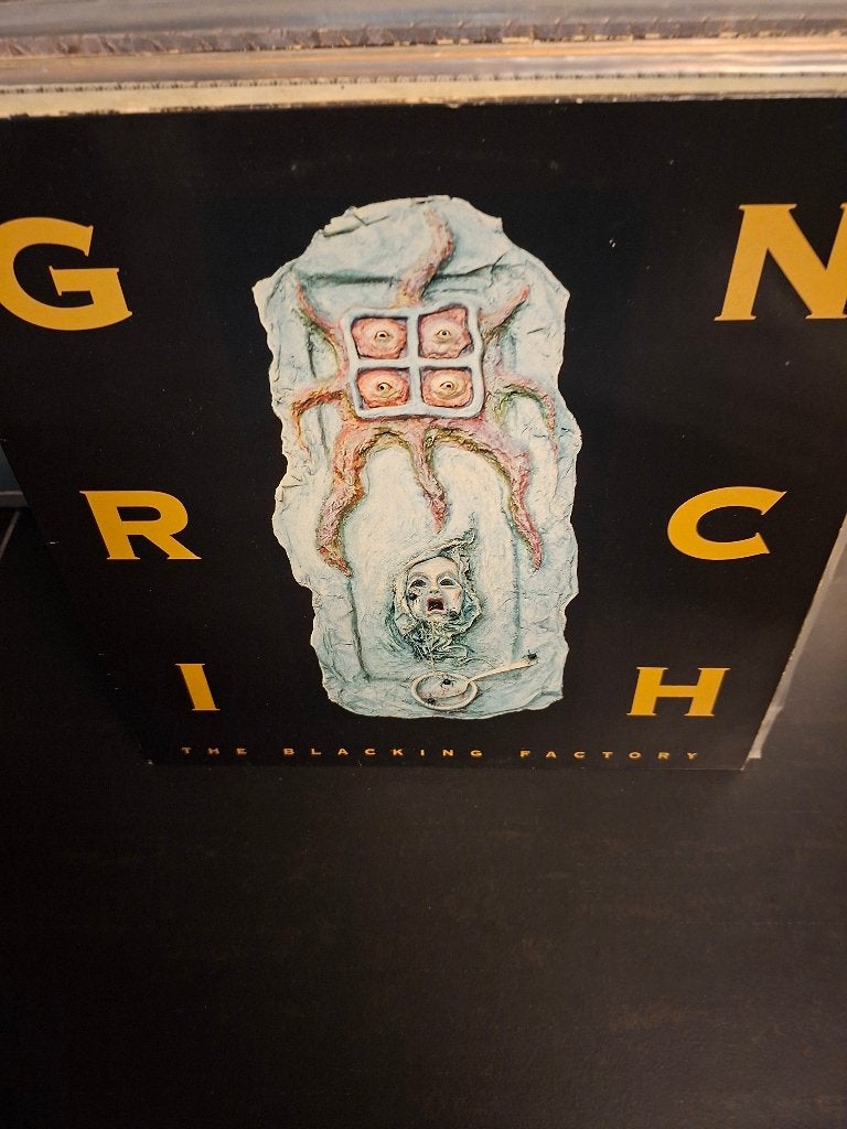 lp - grinch - the blacking factory - vak 2, LP, Heavy metal, Ophalen of Verzenden, Zo goed als nieuw