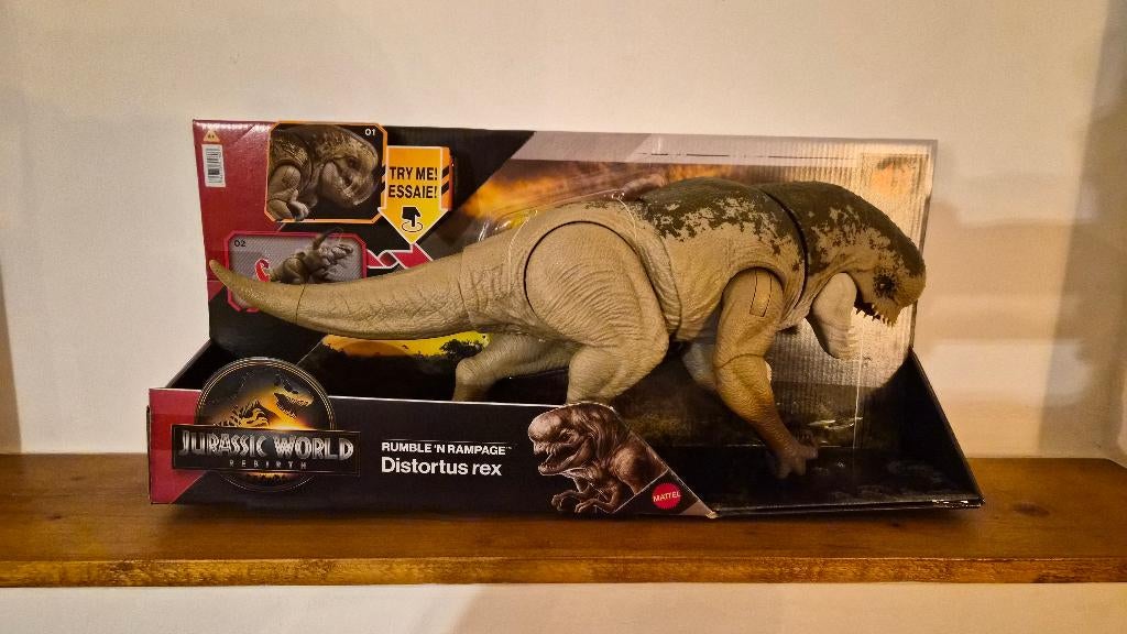 Figurine Jurassic World Rebirth Distortus Rex, Enlèvement ou Envoi, Neuf