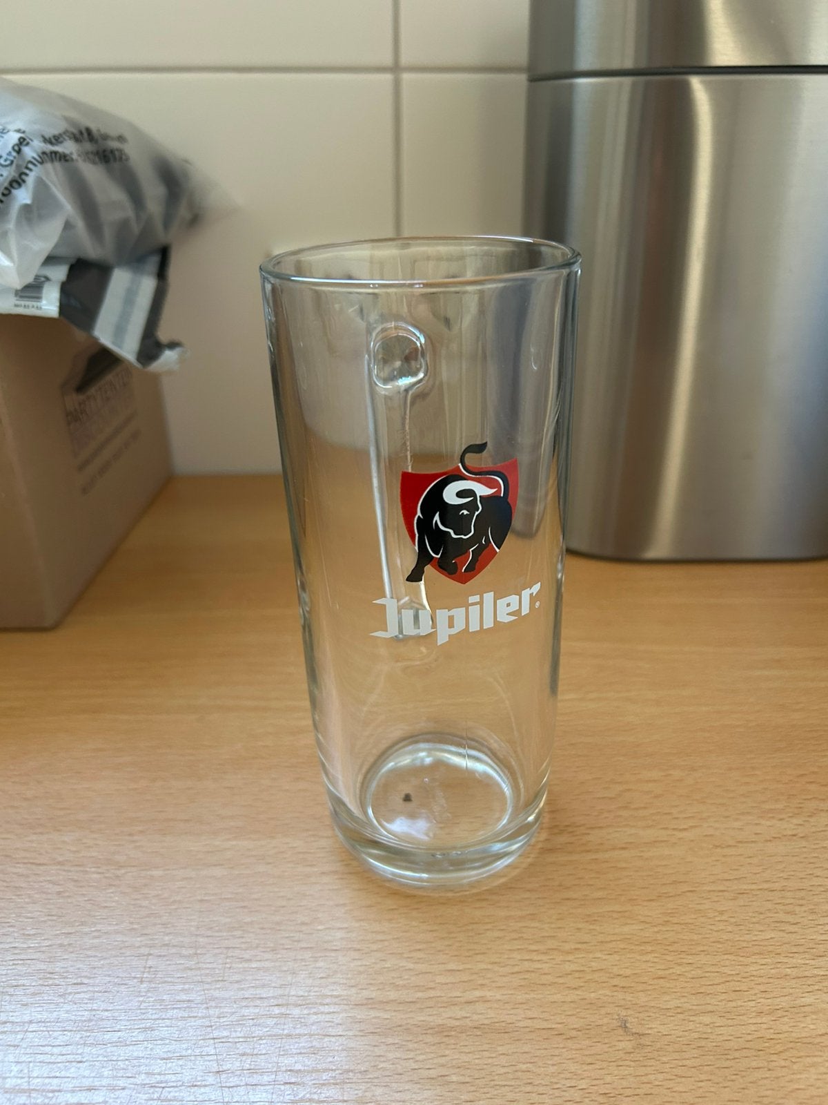 24x Jupiler halve liter glazen, Verzamelen, Ophalen, Zo goed als nieuw