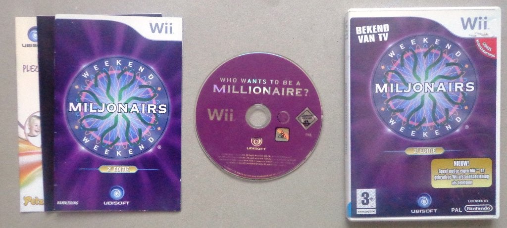 Weekend Miljonairs 2e Editie voor de Nintendo Wii Compleet, Ophalen of Verzenden, Zo goed als nieuw