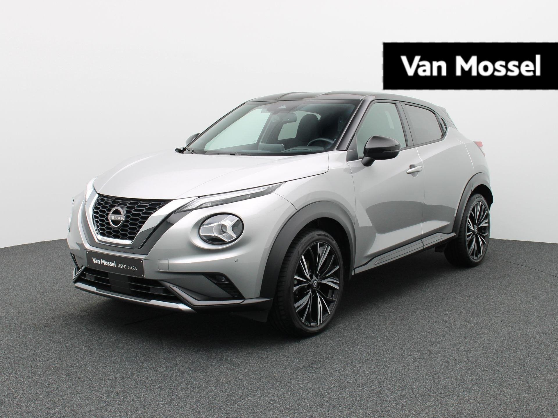 Nissan Juke 1.0 DIG-T 114 N-Design LED | APPLE CAR PLAY, Auto's, Nissan, Voorwielaandrijving, Dealer onderhouden, Stof, Overige kleuren