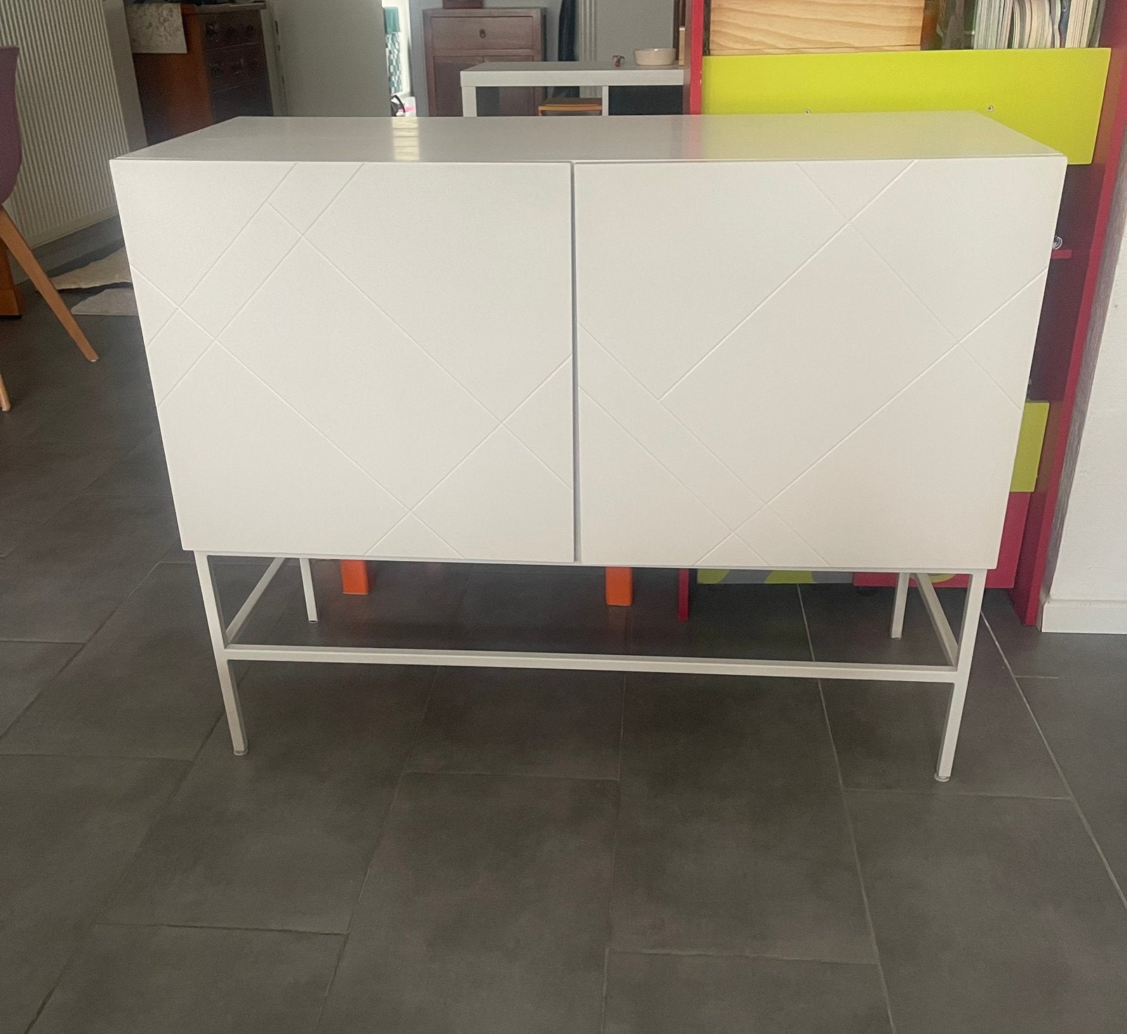 Kleerkast betekent wit - 4 deuren, Ophalen, Overige materialen, Gebruikt, 50 tot 100 cm