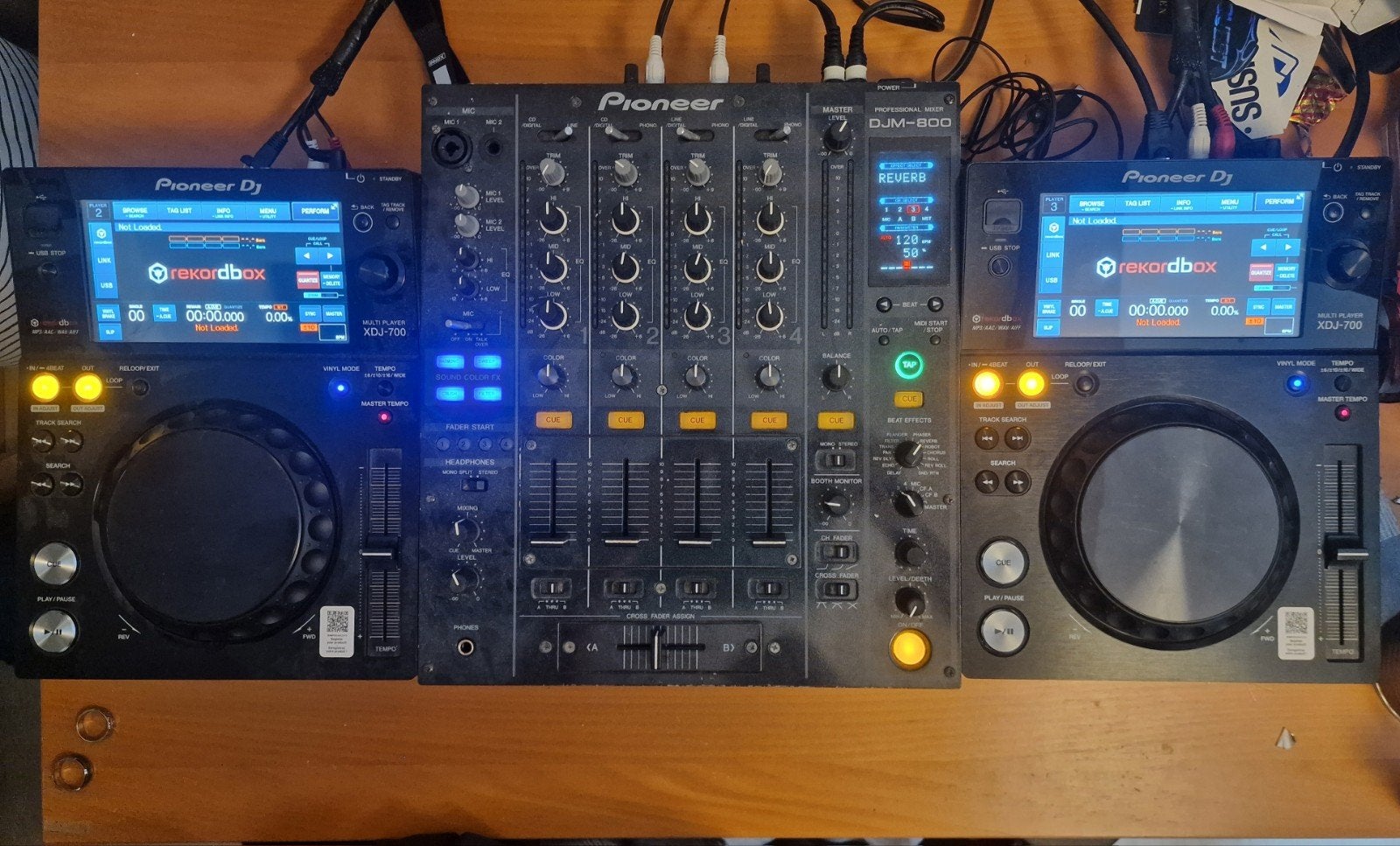 Pioneer XDJ-700/DJM-800 DJ set, Ophalen, Gebruikt, Dj-set, Pioneer
