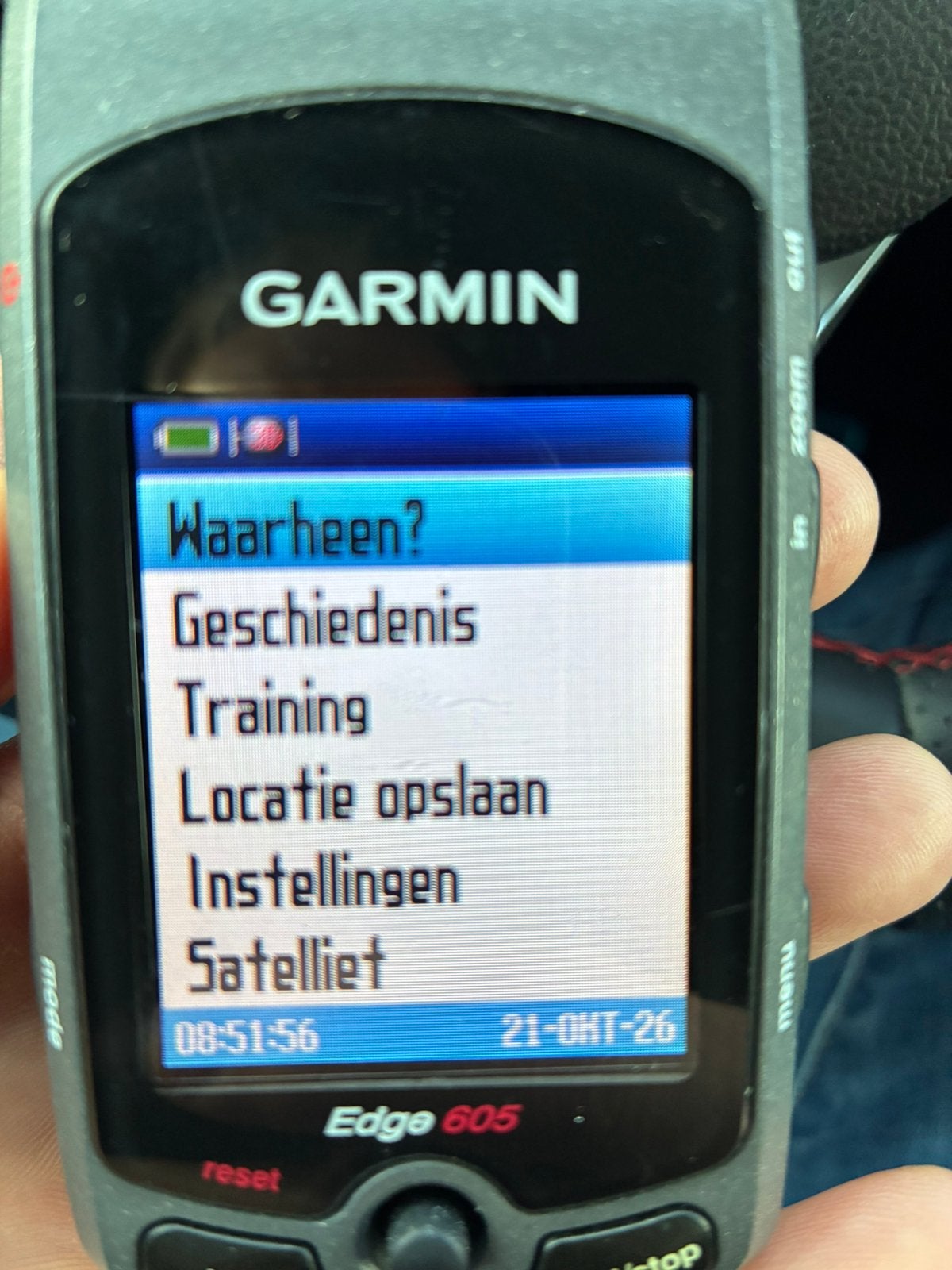 Garmin 605, Fietsen en Brommers, Ophalen of Verzenden, Gebruikt