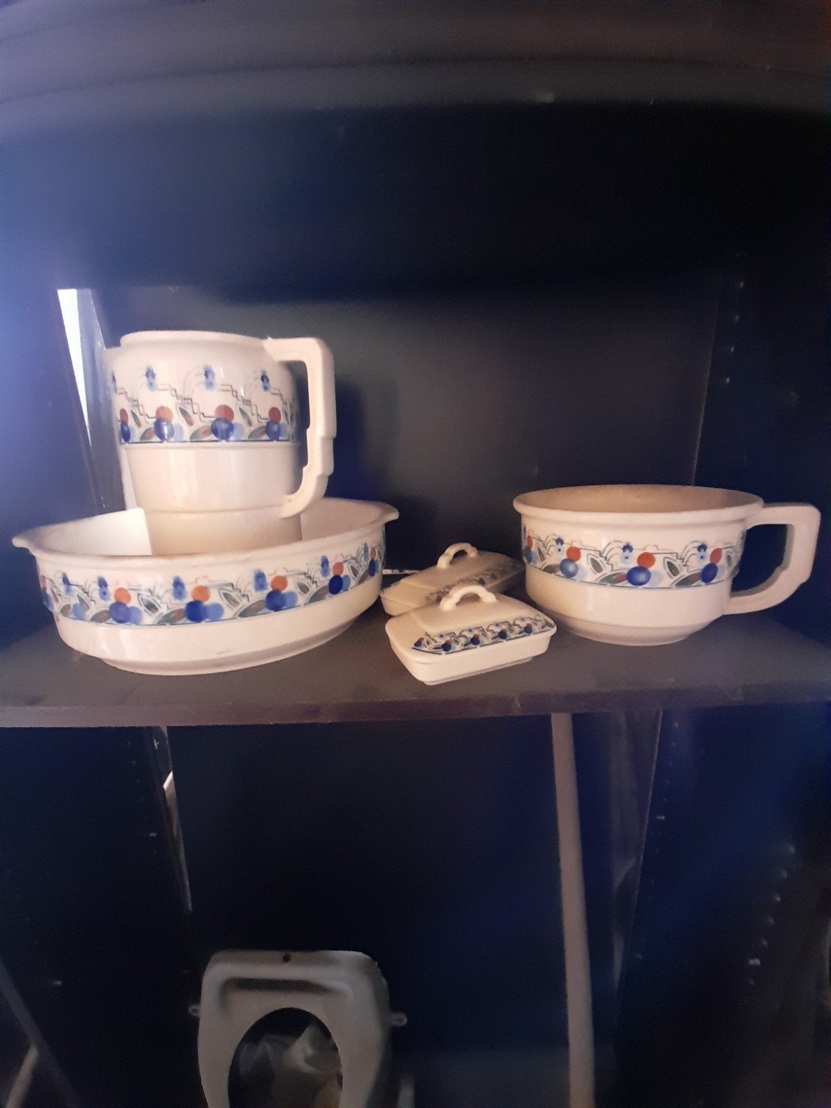 Lavabo ancien avec poches assorties, Enlèvement