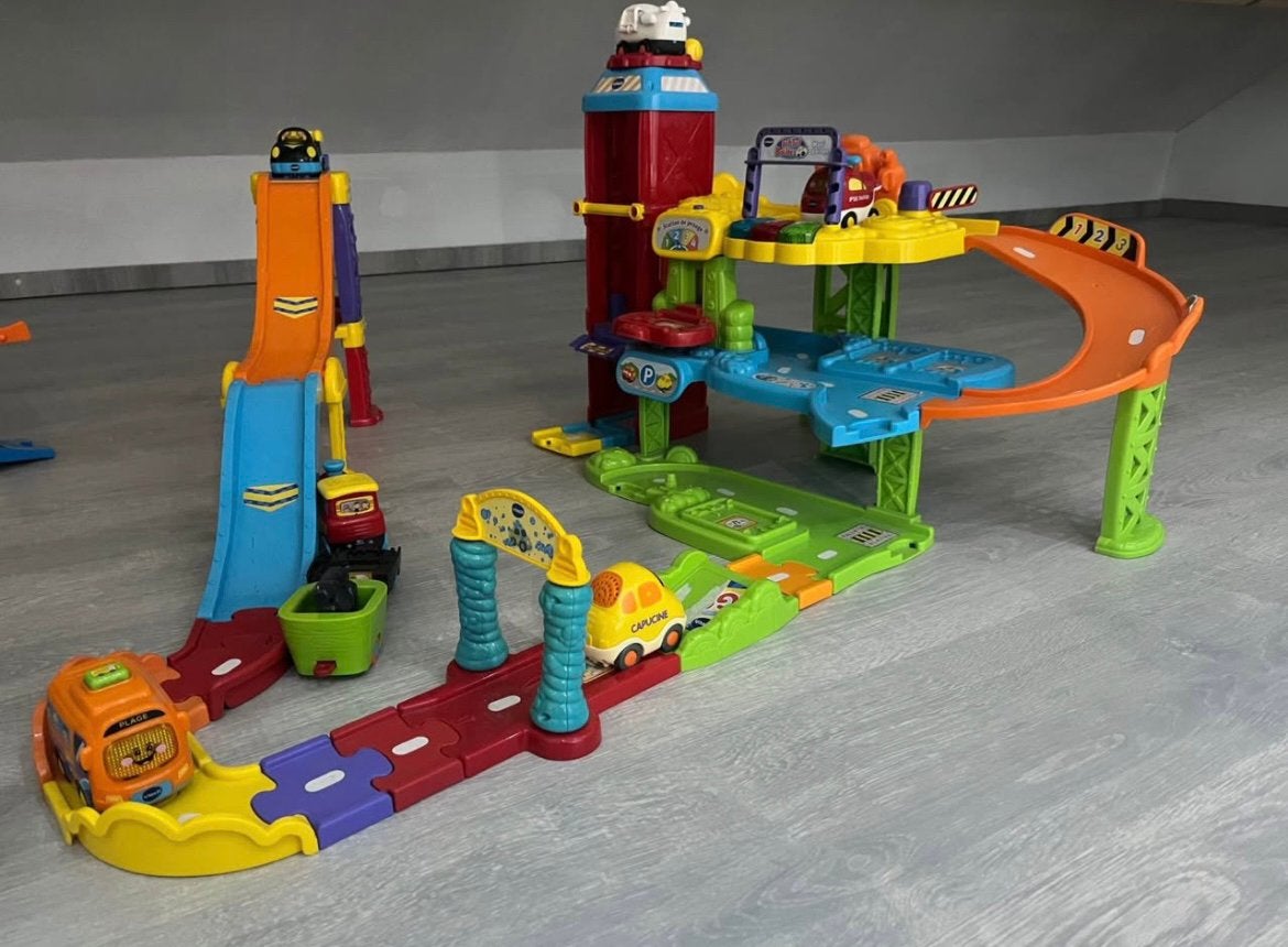 Vtech auto garage, Ophalen, Zo goed als nieuw