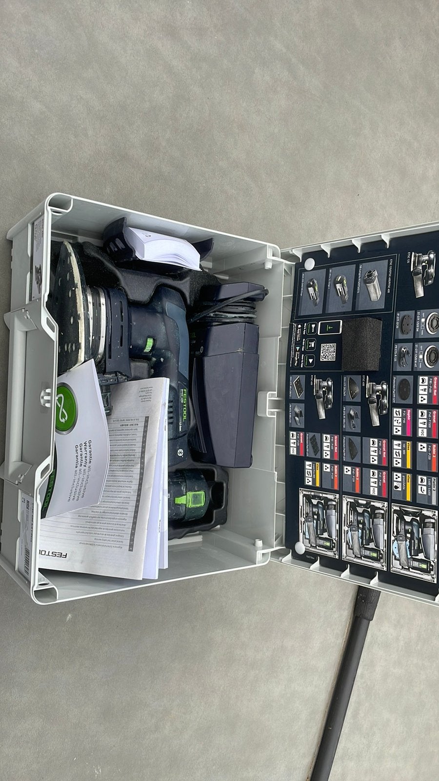Festool dtsc 400 schuurmachine, Ophalen of Verzenden, Zo goed als nieuw