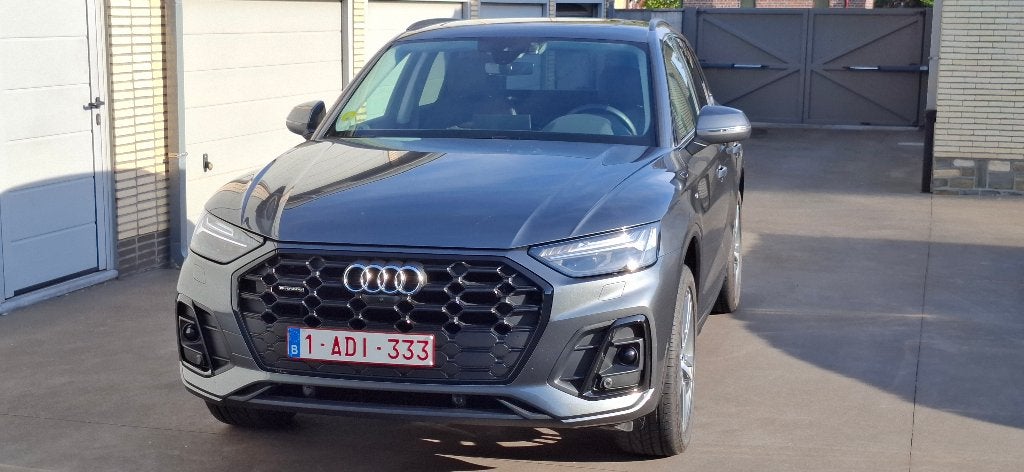 Audi Q5 S line 50 TDI V6 quattro 210kW 286pk Lichte Vracht, Autos, Cuir, Argent ou Gris, Achat, Euro 6