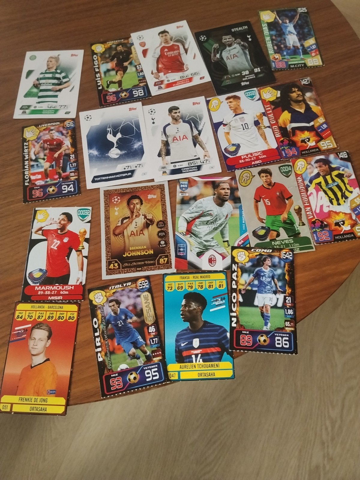 voetbalkaarten, Ophalen, Zo goed als nieuw, Plaatje