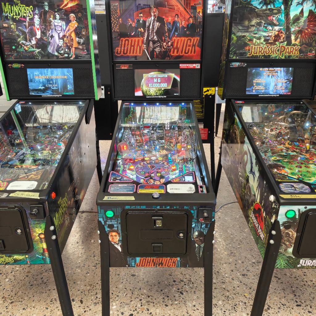 Flipper/flipper/flipper John Wick, Collections, Machines | Flipper (jeu), Enlèvement, Utilisé, Flipper (jeu), Stern