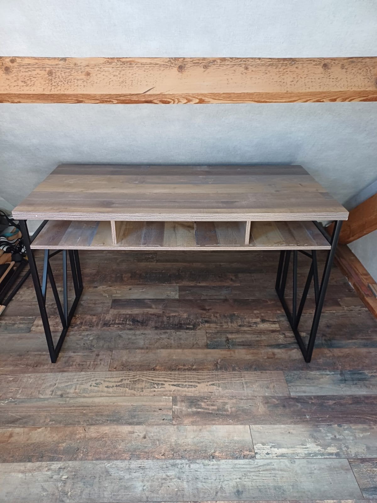 Bureau + ladenkast, Ophalen