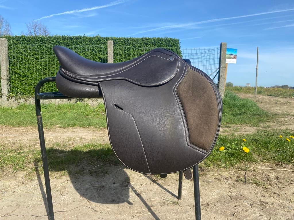 Norton pro zadel bruin 17inch, Ophalen, Zo goed als nieuw