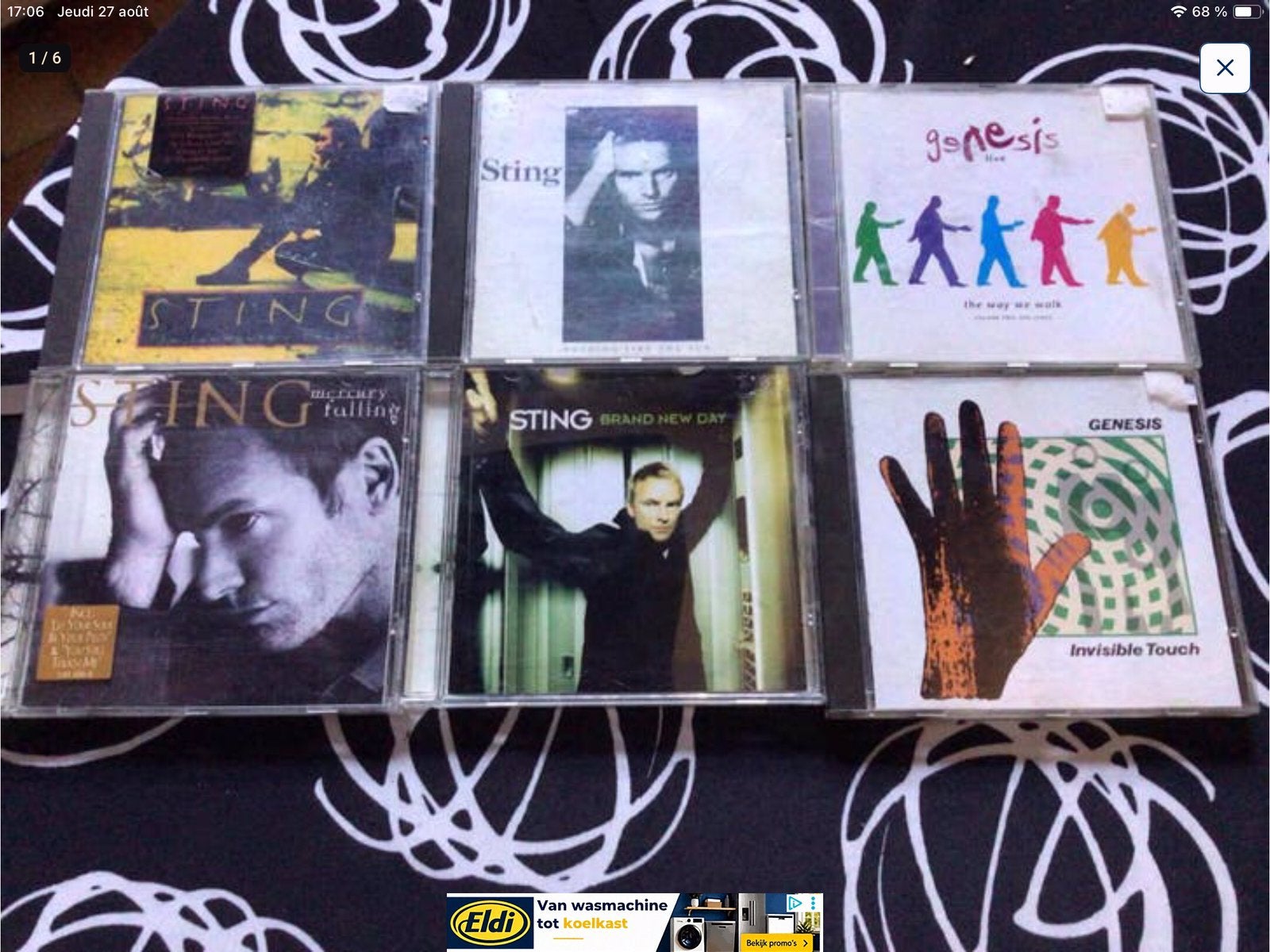 Lot de 50 CD a vendre prix 100€ vendu en lot pas séparément, CD & DVD, Enlèvement ou Envoi, Comme neuf
