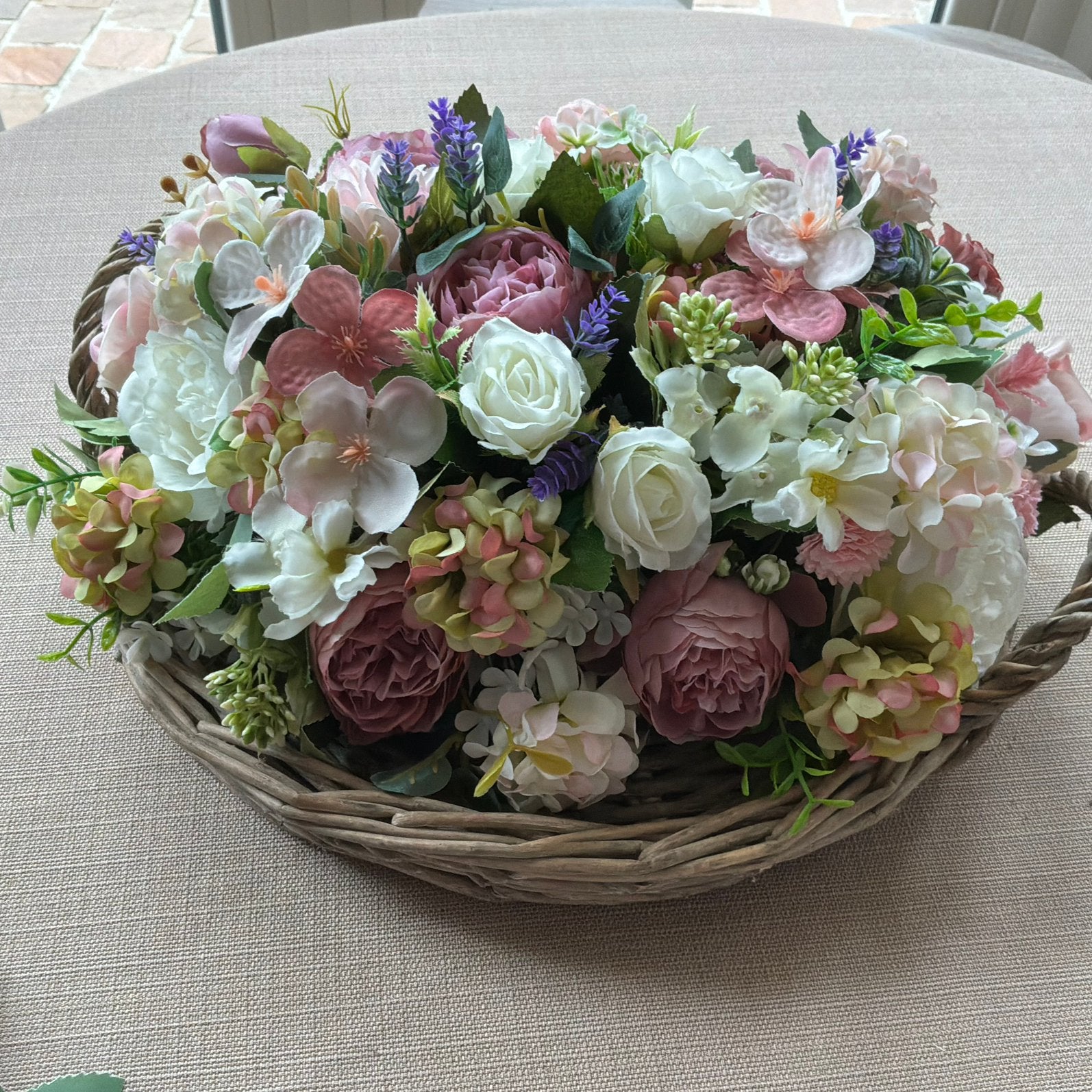 BLOEMSTUK 40 CM, Ophalen, Nieuw, Bloemstuk