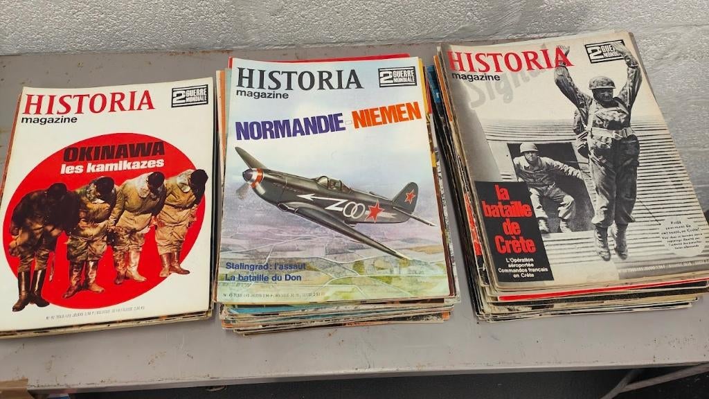 Set van 94 Historia tijdschriften uit de Tweede Wereldoorlog, Boeken, Oorlog en Militair, Gelezen, Algemeen, Tweede Wereldoorlog