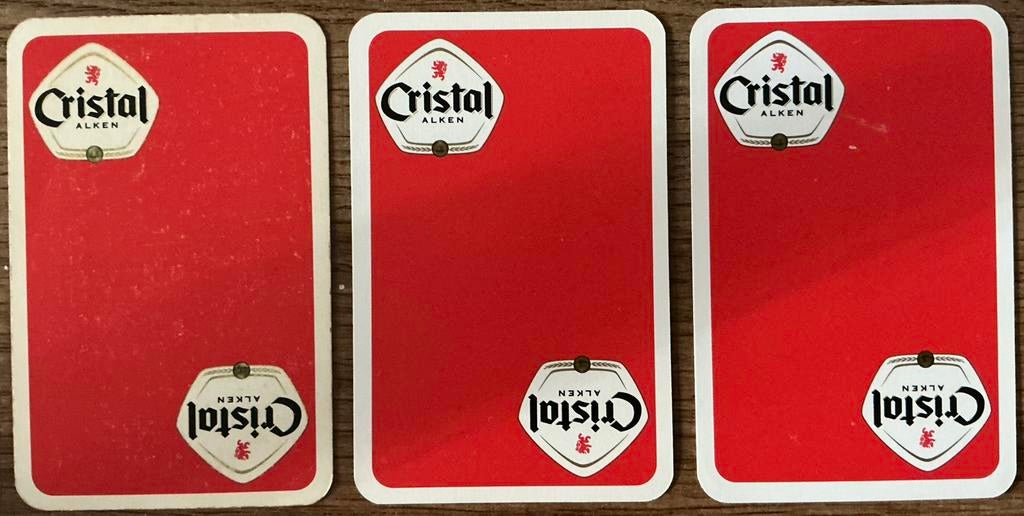 Jokers CRISTAL ALKEN, Verzamelen, Ophalen of Verzenden, Zo goed als nieuw, Joker(s)
