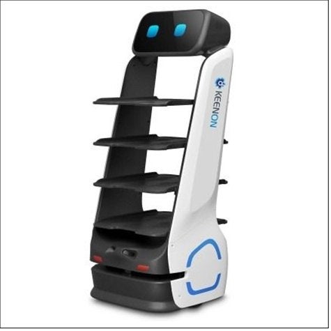KEENON DINERBOT T9 / RESTAURANT / HOTEL / ZORGINSTELLING, Verzenden, Nieuw in verpakking, Transport en Opslag
