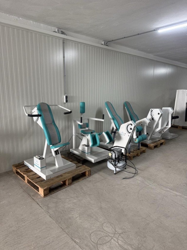 HUR Fitnessapparatuur Set – 5 Luchtdruk Krachttoestellen, Ophalen, Gebruikt