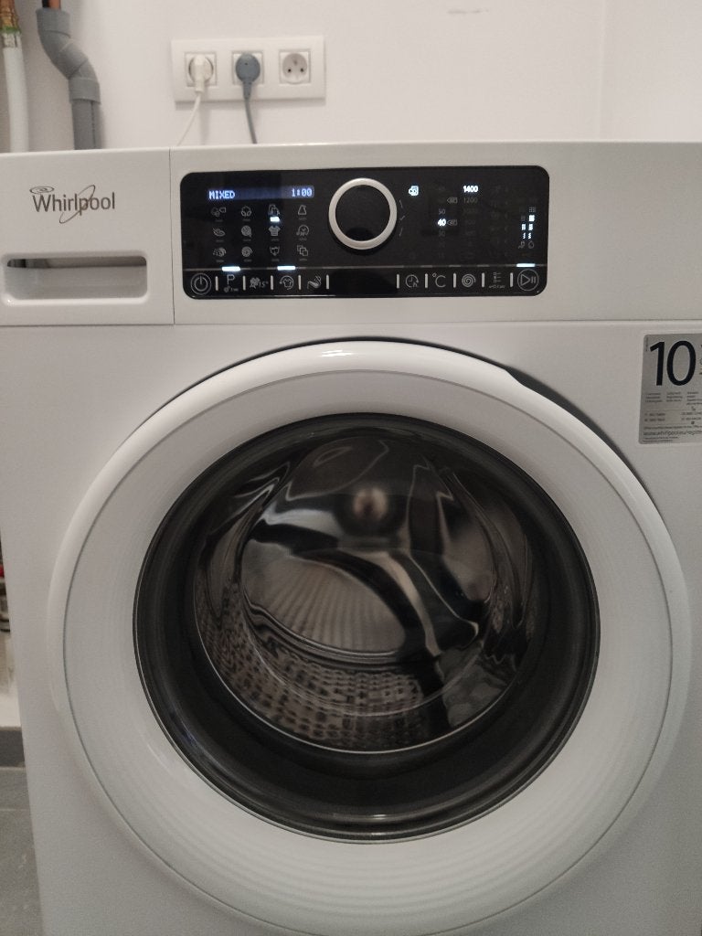 Lave-linge Whirlpool 9 kg - FreshCare+ / Moteur Inverter, Electroménager, 1200 à 1600 tours, 85 à 90 cm, Enlèvement, Classe énergétique A ou plus économe