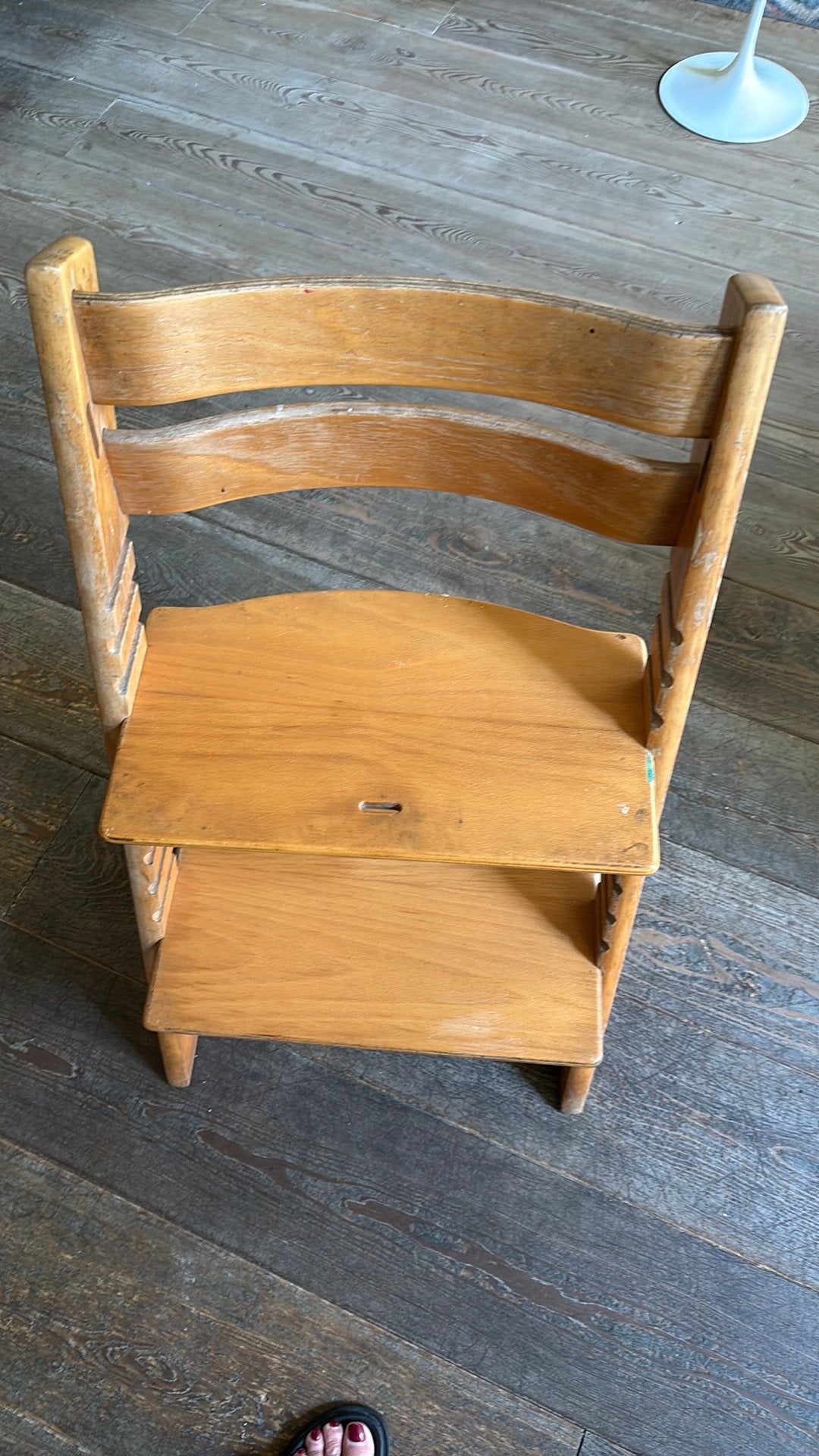 Stokke stoel, Kinderen en Baby's, Kinderstoelen, Ophalen, Gebruikt, Meegroeistoel