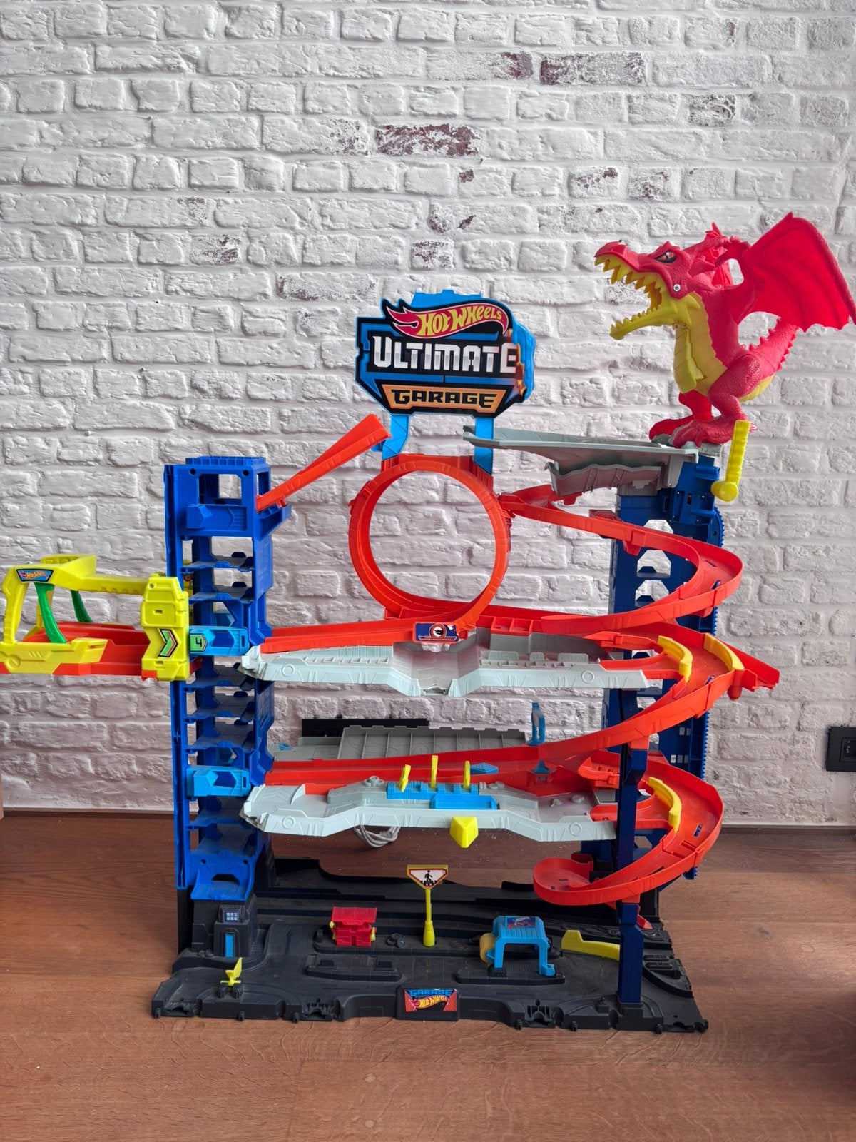 Hotwheels Ultimate Garage, Ophalen, Racebaan, Zo goed als nieuw, Hot Wheels