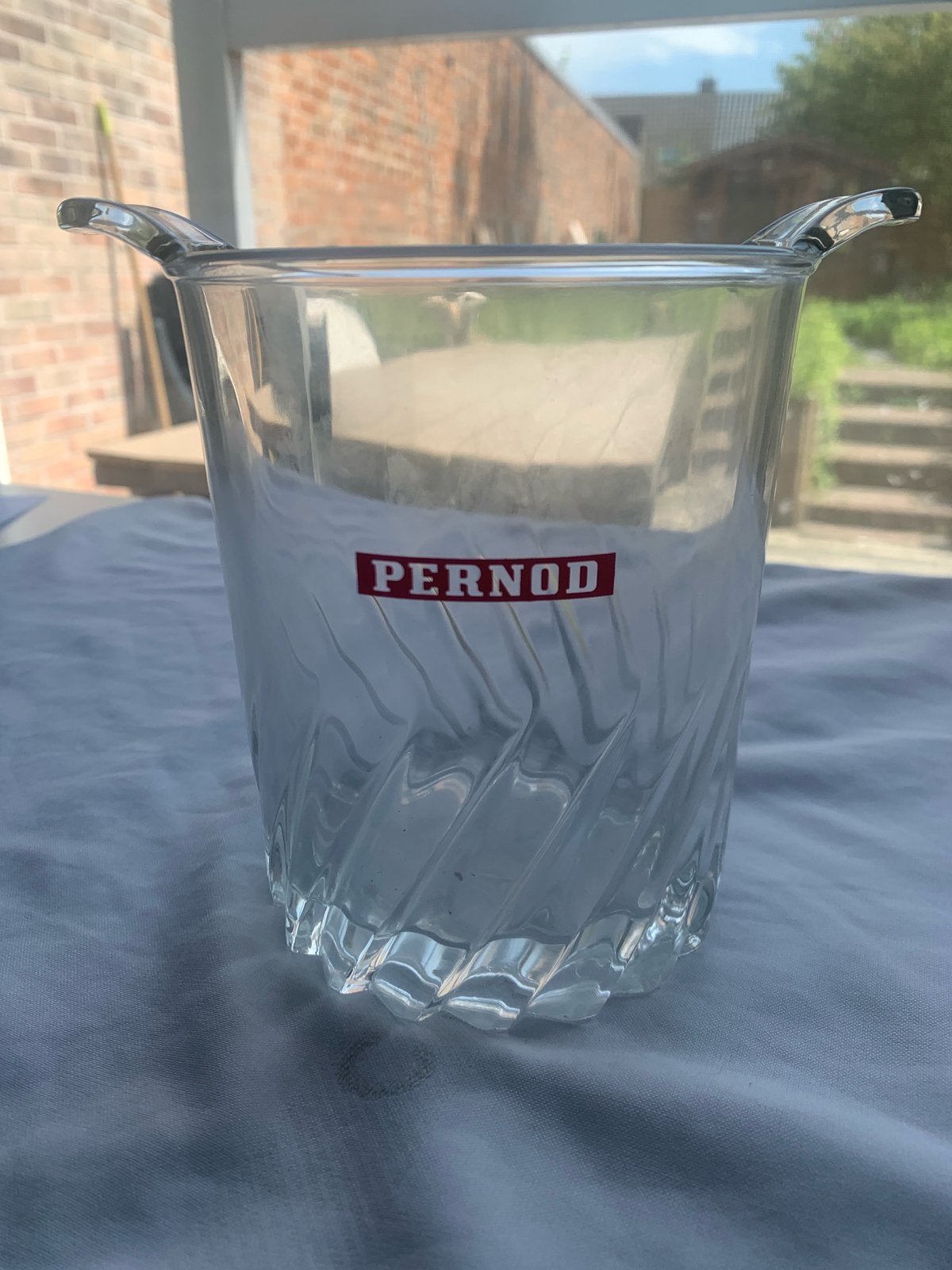 Pernod ijsemmer, Ophalen, Zo goed als nieuw