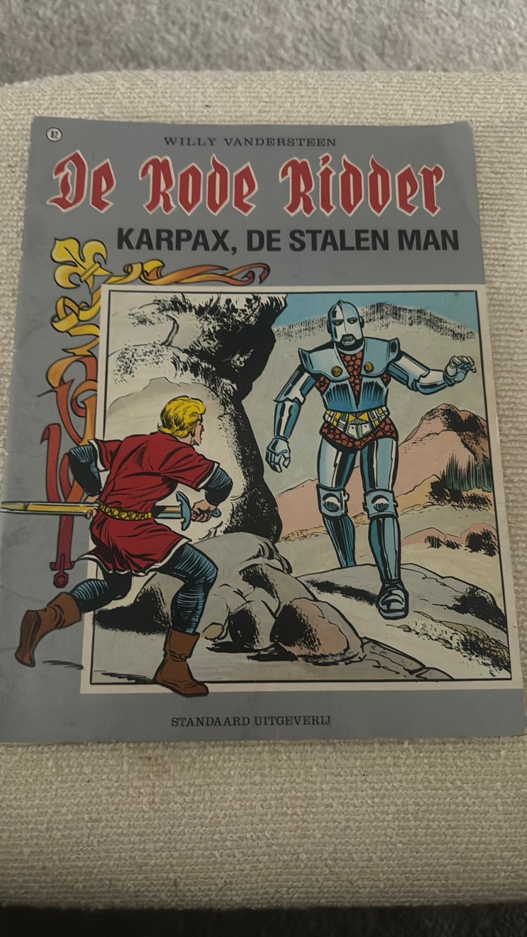 Karpax , de stalen man, Enlèvement, Comme neuf