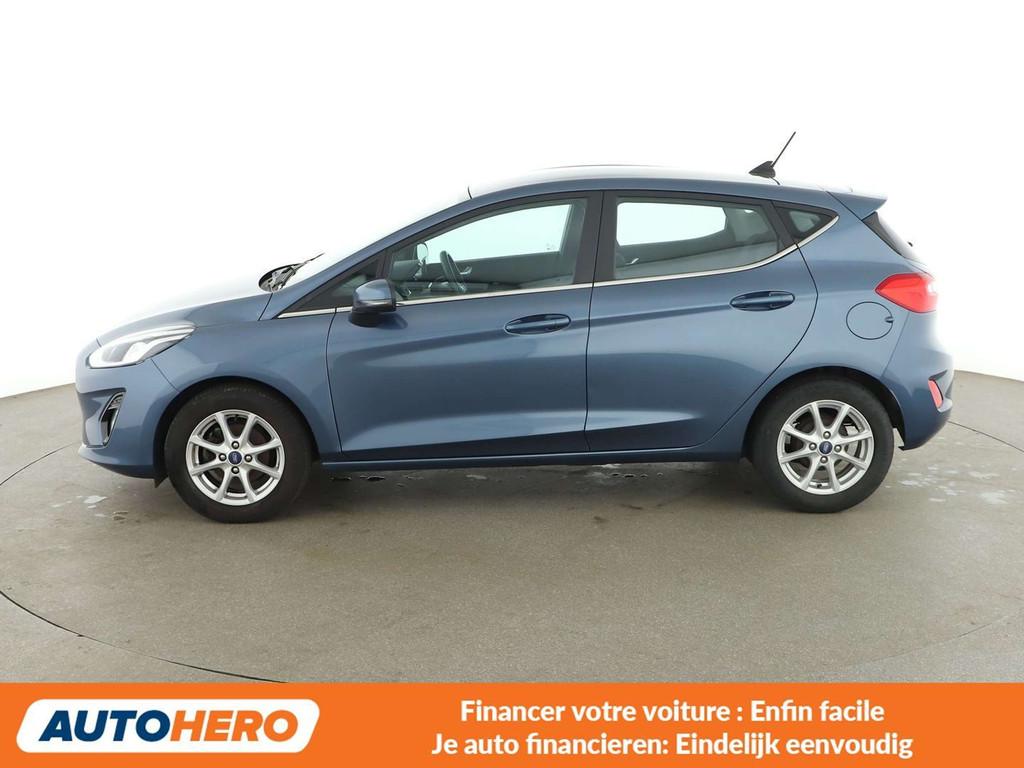 Ford Fiesta 1.0 EcoBoost Titanium (bj 2021), Auto's, Voorwielaandrijving, 116 g/km, Stof, Gebruikt