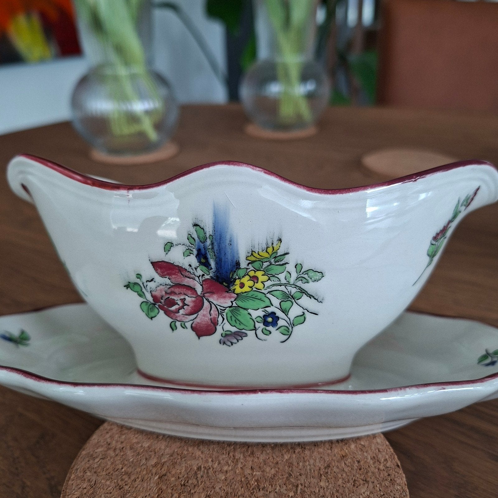 Luneville, porseleine jus kom, Ophalen of Verzenden