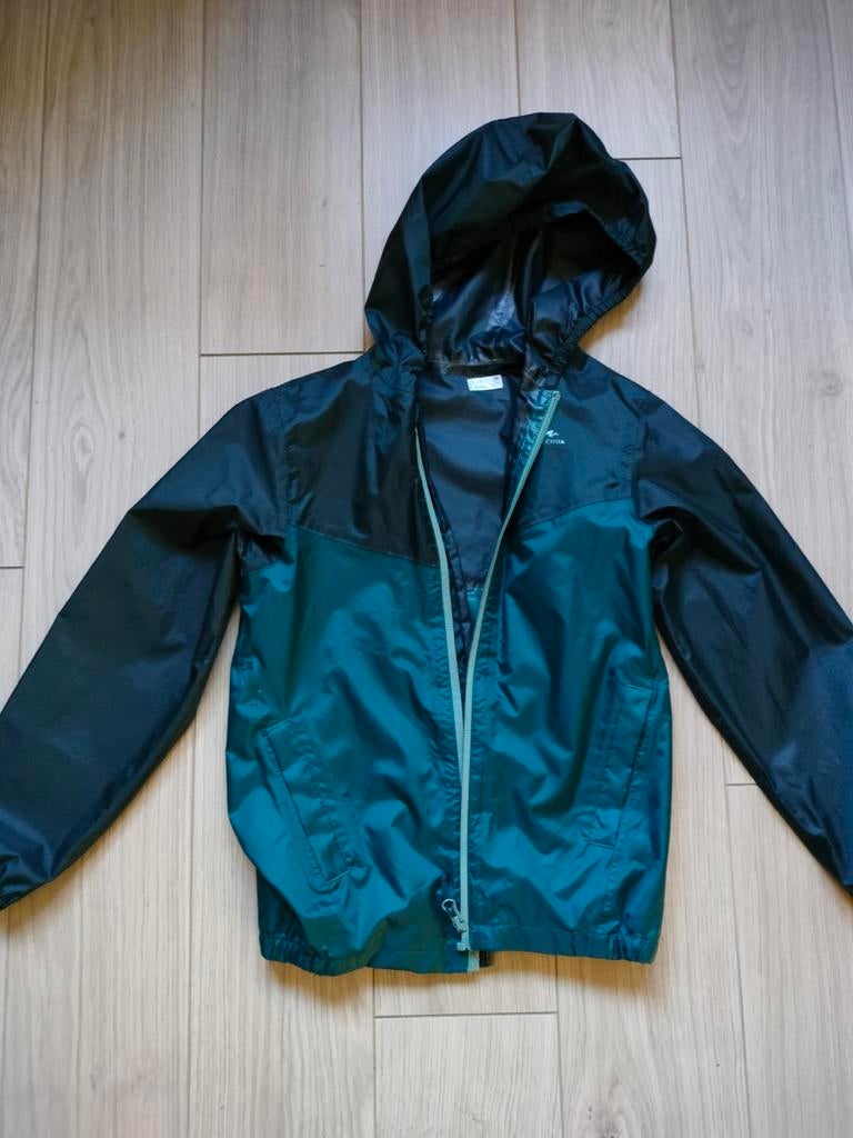 Regenjas voor jongens maat 131-140, Ophalen, Quechua, Zo goed als nieuw, Jongen