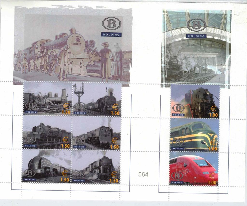 postzegels belgie trv blok 11A genummerd xx, Met envelop, Orginele gom, Ophalen of Verzenden, Postfris