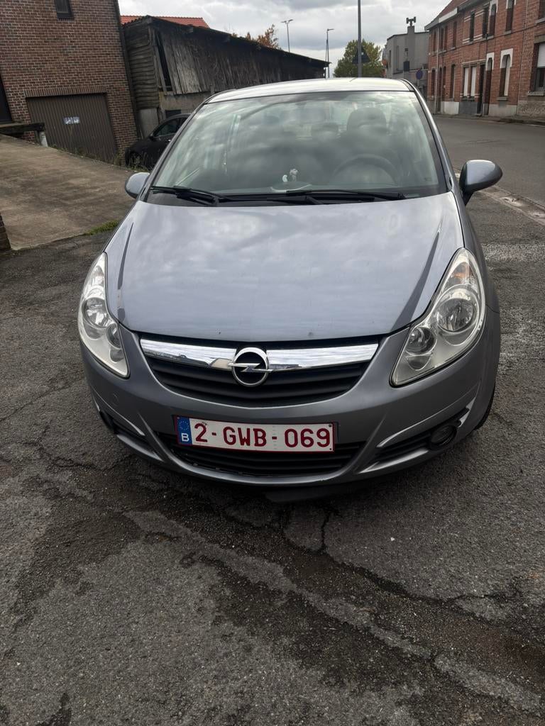 Opel corsa 2008, Autos, Argent ou Gris, Achat, 4 portes, Entreprise
