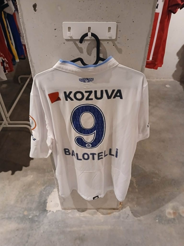 Mario Balotelli Matchworn Issued Shirt, Sport en Fitness, Voetbal, Ophalen of Verzenden, Gebruikt, Shirt