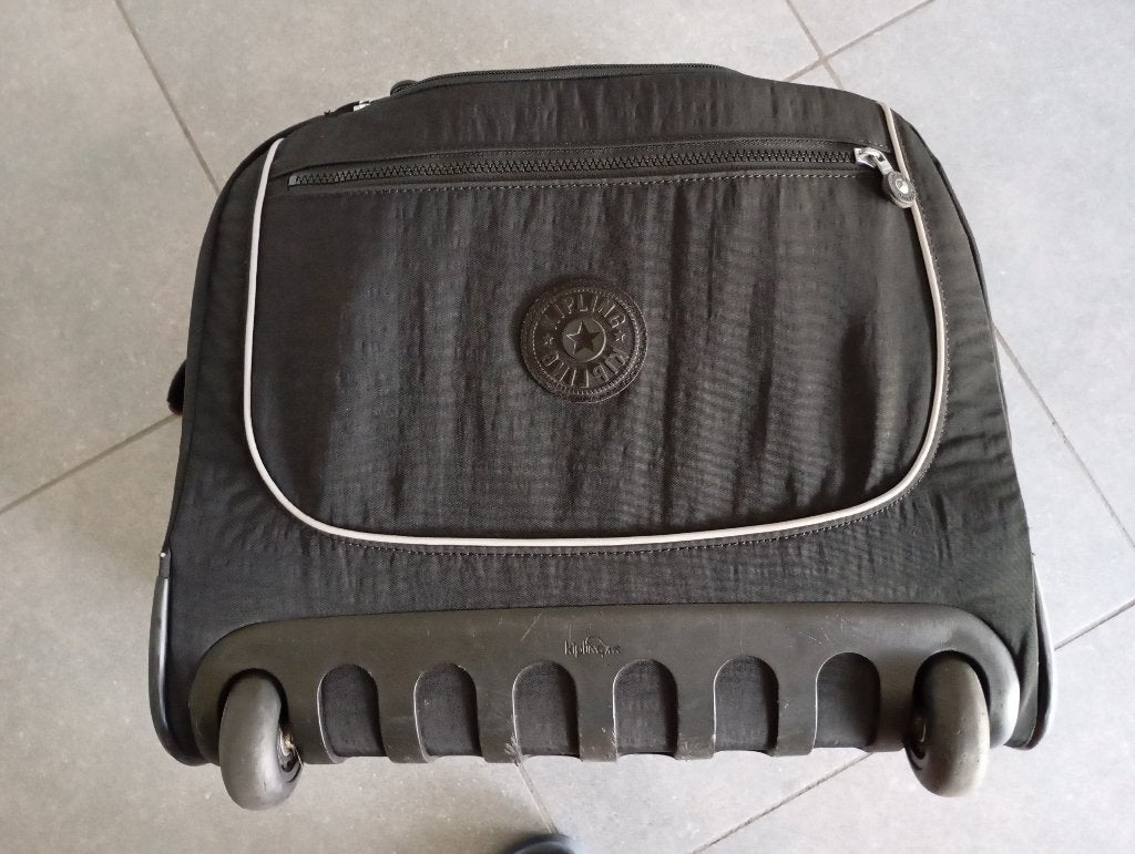 Cartable trolley Kipling, Handtassen en Accessoires, Tassen | Schooltassen, Ophalen, Gebruikt, Zwart, Overige typen