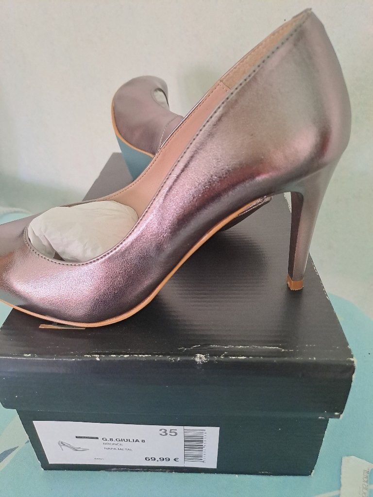 Pumps met fijne hoge hak, Ophalen, Pumps, Overige kleuren, GIULIA