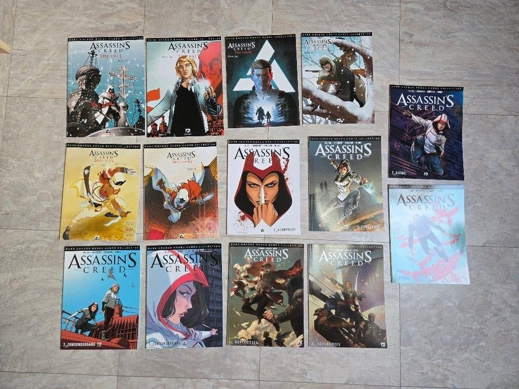 Pakket met 14 Assassin's creed strips, Boeken, Meerdere stripboeken, Ophalen of Verzenden, Zo goed als nieuw
