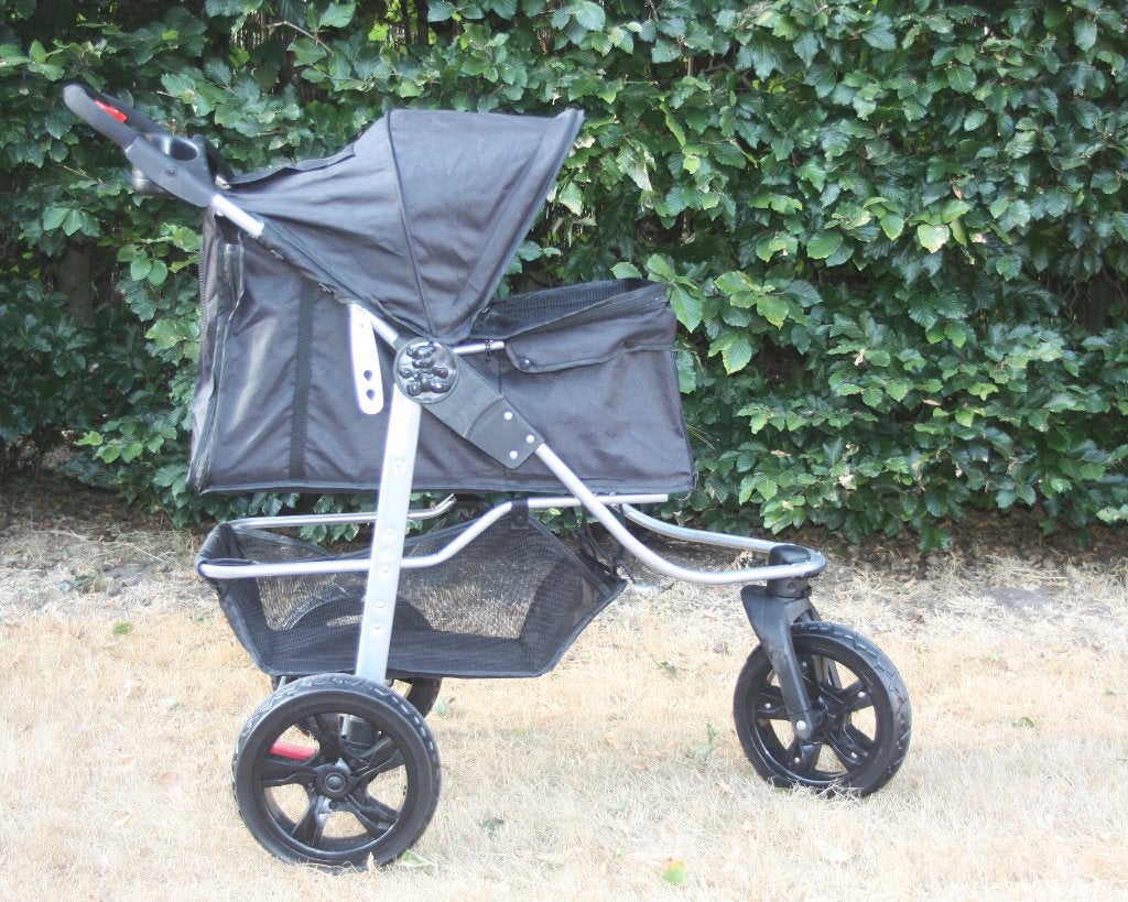 Stevige Ruime Comfortabele Hondenbuggy / Voor Hond Tot 25kg, Ophalen, Zo goed als nieuw, Hondenbuggy