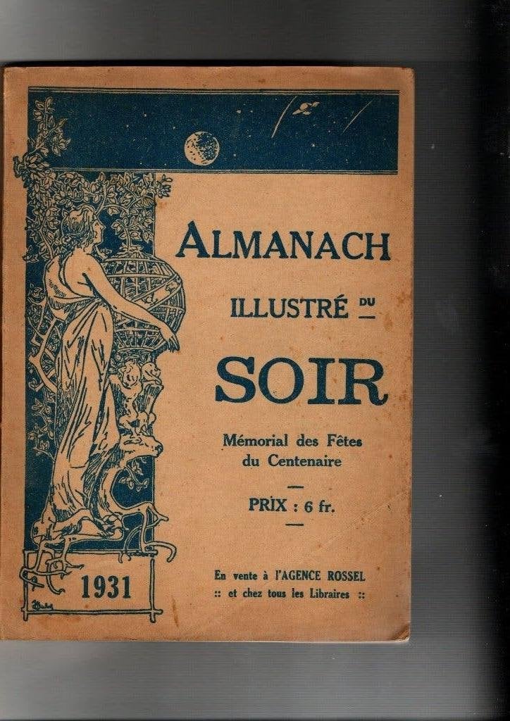 ALMANACH ILLUSTRE DU SOIR 1931, Verzenden, 1920 tot 1940, Tijdschrift
