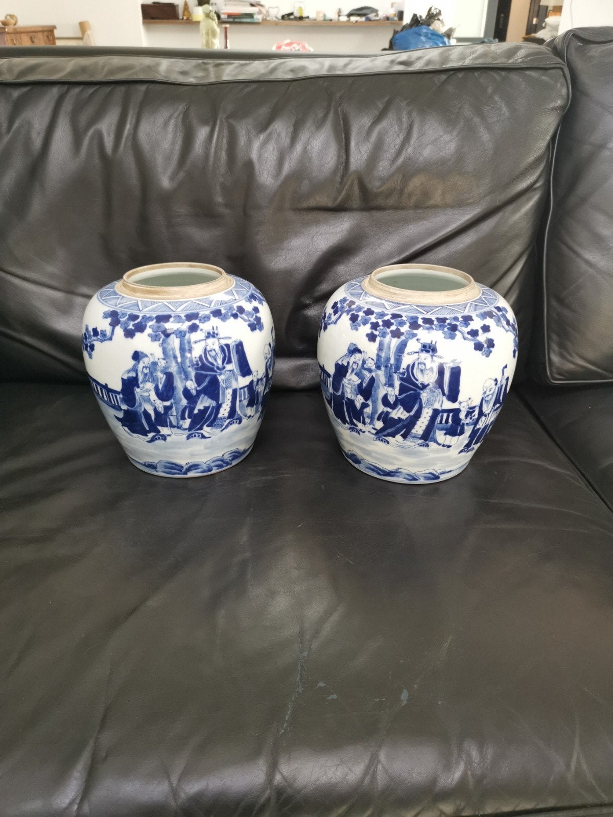 Paire de potiche chinois, Enlèvement