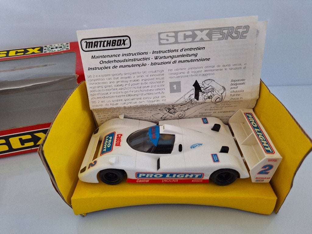 Scx Jaguar Pro light Met race Chassis, Overige merken, Racebaan, Verzenden, Nieuw