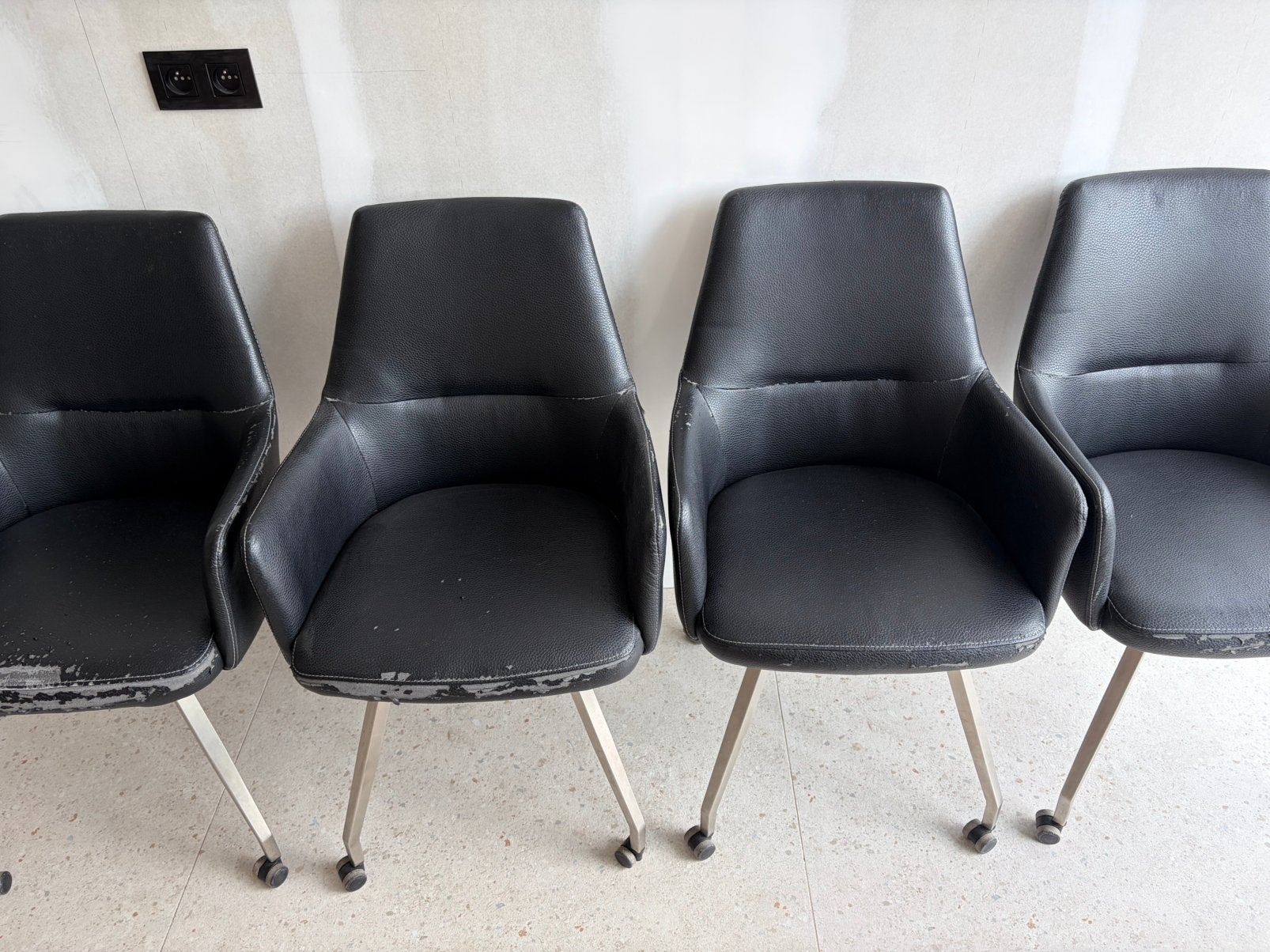 Stoelen, Huis en Inrichting, Stoelen, Ophalen, Gebruikt, Vijf, Zes of meer stoelen