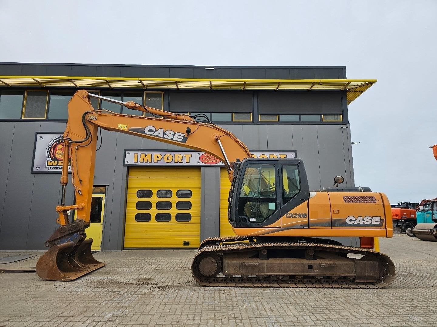 Case CX210B WE1582, Graafmachine