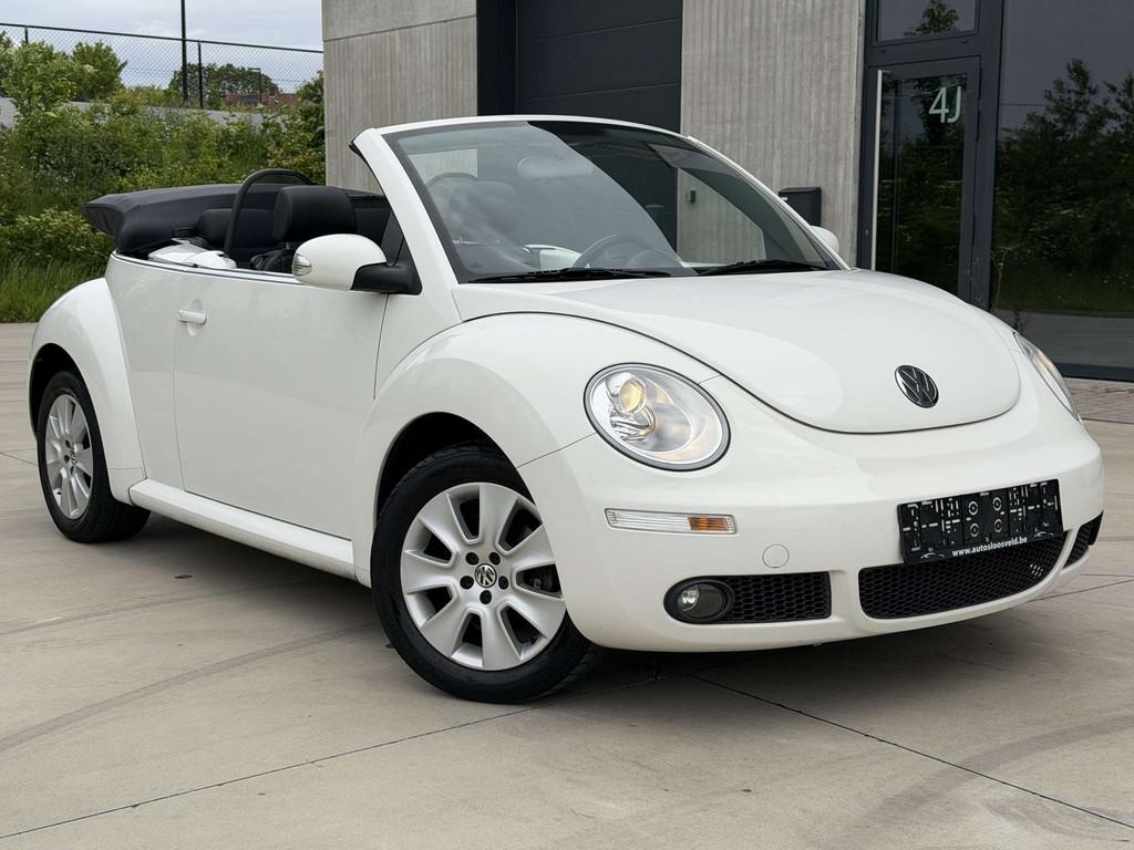 Volkswagen Beetle Cabrio 1.6i / AIRCO/ LEDER/ Verwarmde Zete, Autos, 75 kW, Achat, Entreprise, Cabriolet