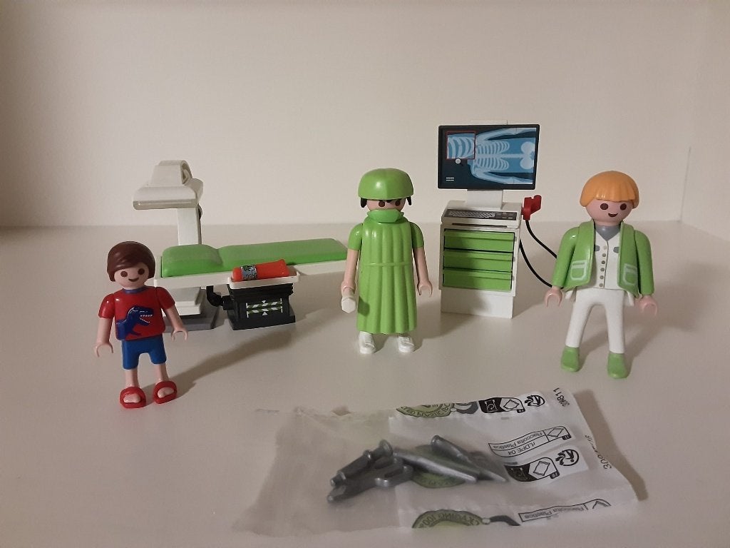 Playmobil operatiekamer, Kinderen en Baby's, Speelgoed | Playmobil, Ophalen of Verzenden, Zo goed als nieuw, Complete set, Overige typen