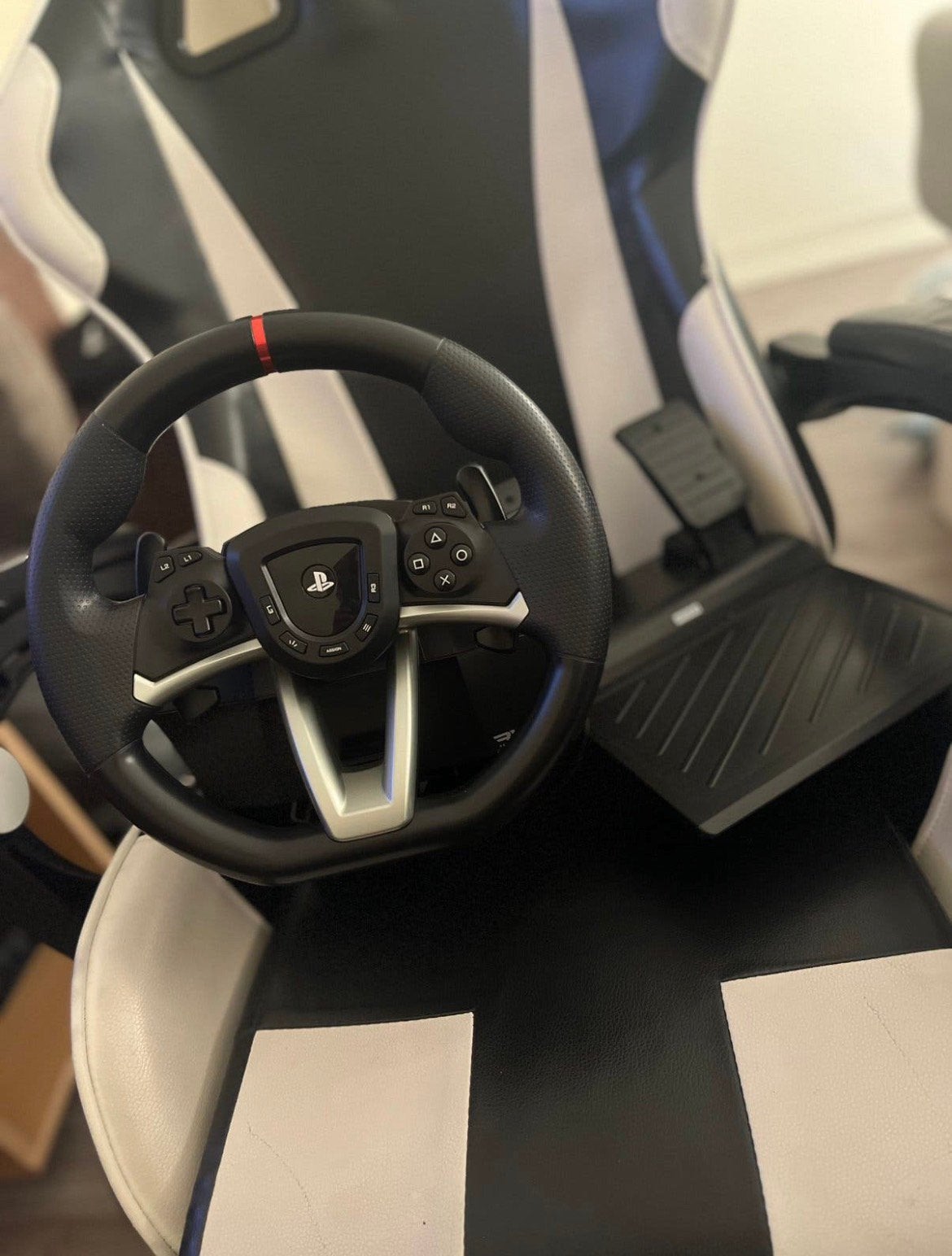Hori Racing Wheel Apex voor PlayStation Zo goed als nieuw, Enlèvement, Comme neuf