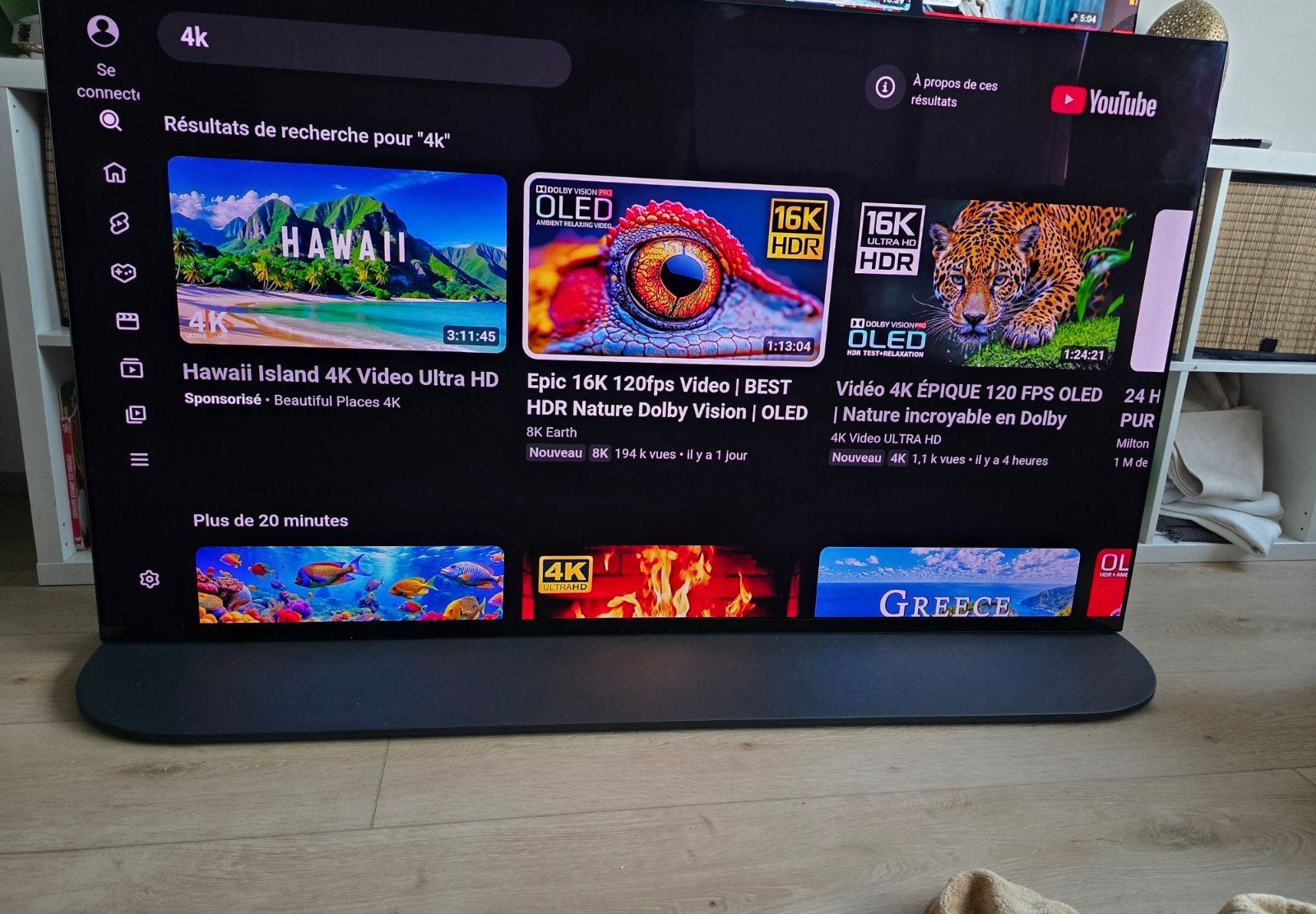Sony BRAVIA XR 65A95K, Enlèvement, Comme neuf, Sony, Smart TV