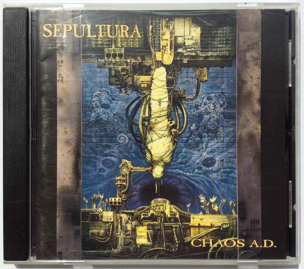 Sepultura - chaos A.D., CD & DVD, CD | Hardrock & Metal, Utilisé, Thrash metal, Album, Comprend un livret, Comprend un boîtier