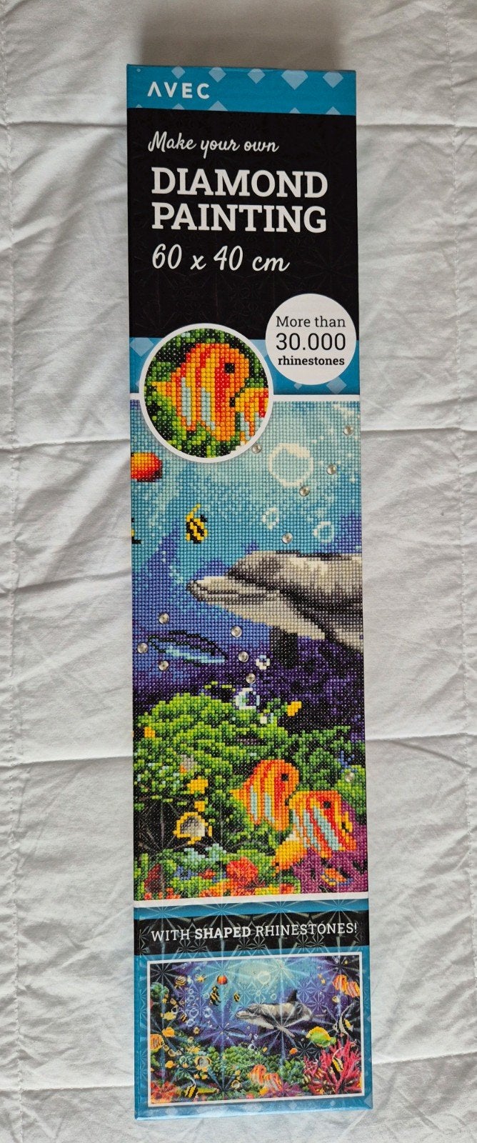 Prachtige diamantschildering, Hobby en Vrije tijd, Verzenden, Zo goed als nieuw, Diamond painting