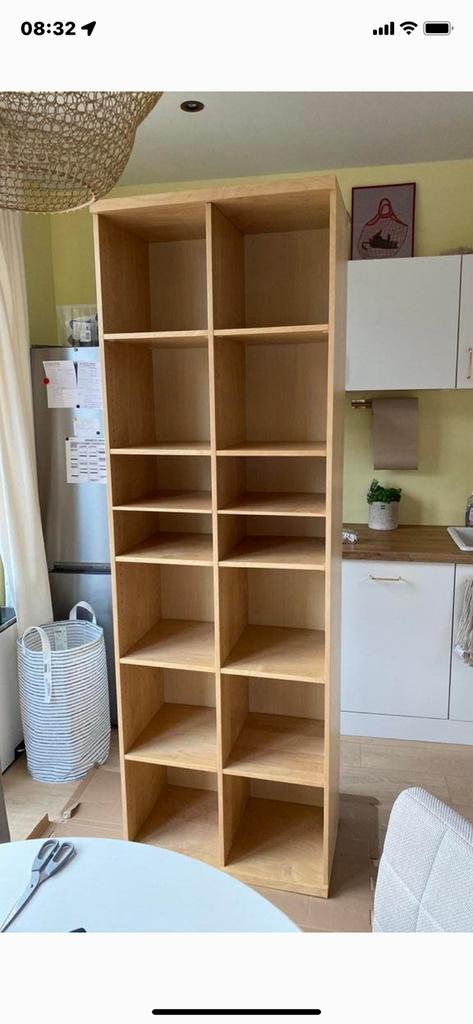 Boekenkast, Ophalen, Met plank(en), Gebruikt, Eikenhout