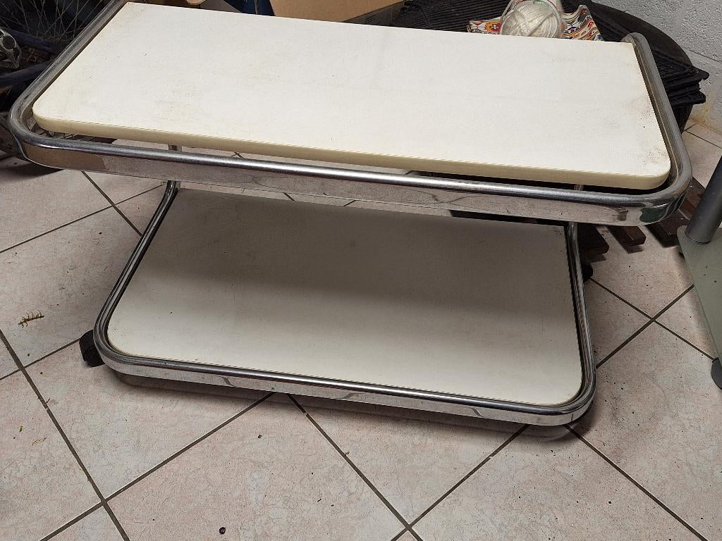 Vintage salon/bijzettafel, Huis en Inrichting, Ophalen, Gebruikt